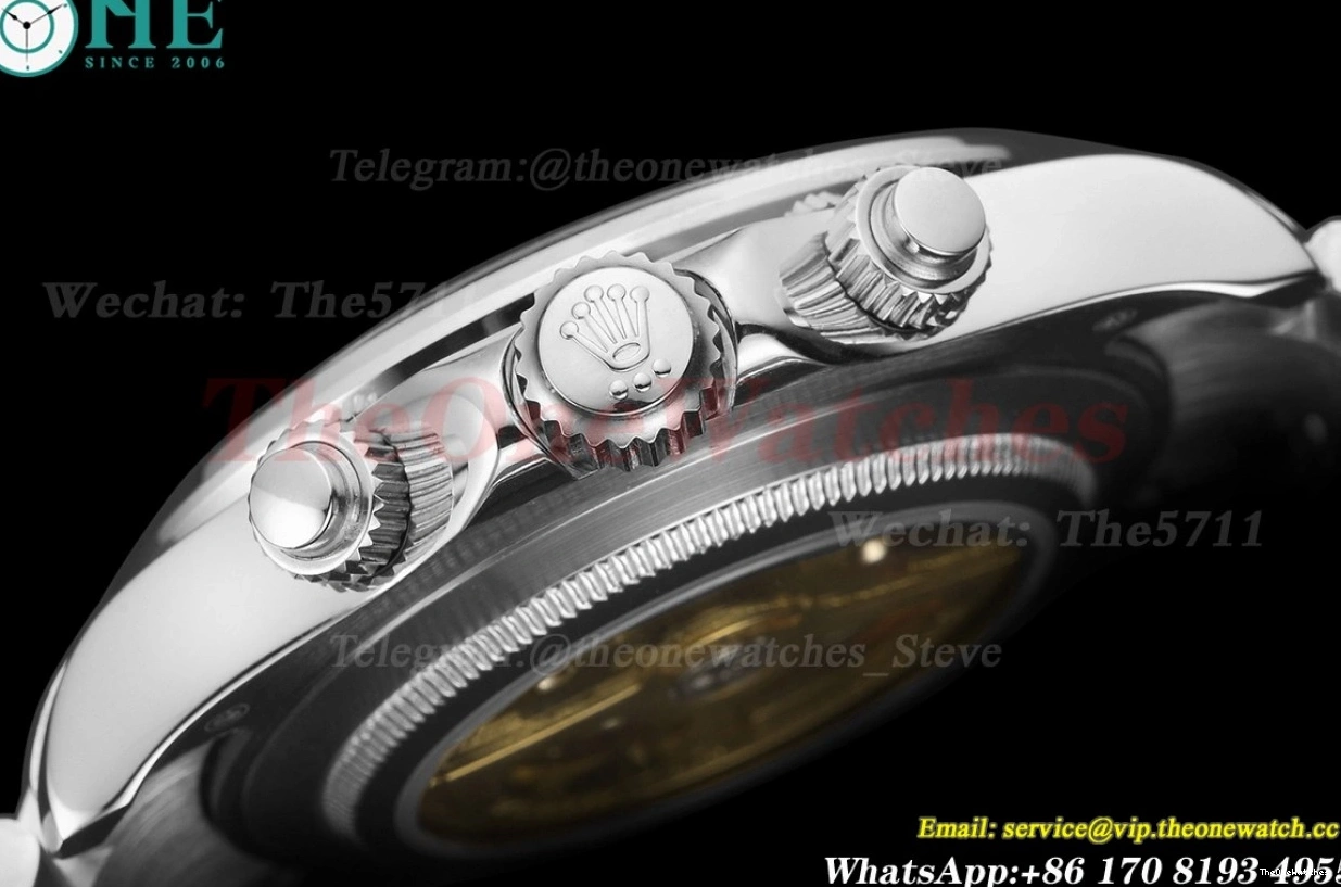 SS 40mm A3836 White Black GDF Daytona SS 1230